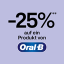 -25% auf ein Produkt von Oral-B mit Code 3129